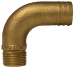 Groco 90 Degree Full Flow Pipe to Hose Adapters